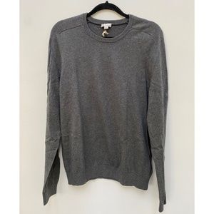 Cotton Cashmere blend sweater grey